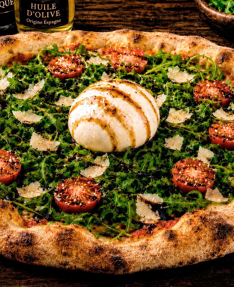 pizza mozzarella